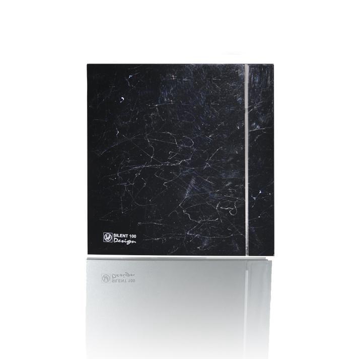 Вентилятор SILENT-100 CZ  03-0103-142  MARBLE BLACK  DESIGN-4C