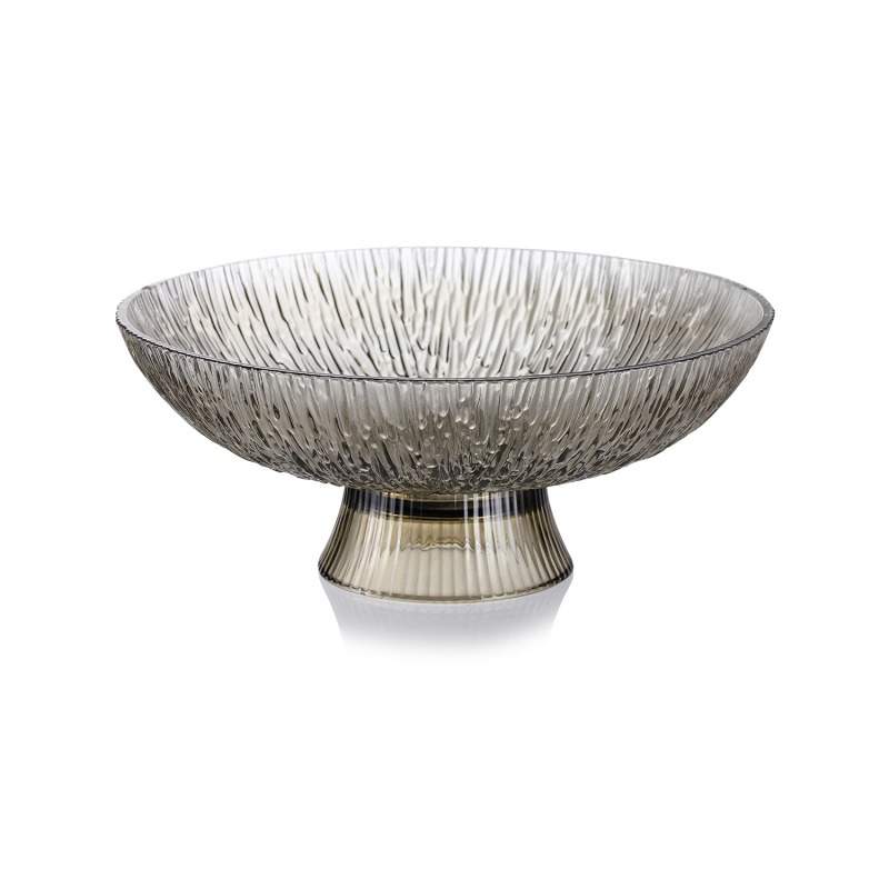 DELI GLASS Ваза д/конфет и фруктов на ножке 26см EX6001-10B/L1S 