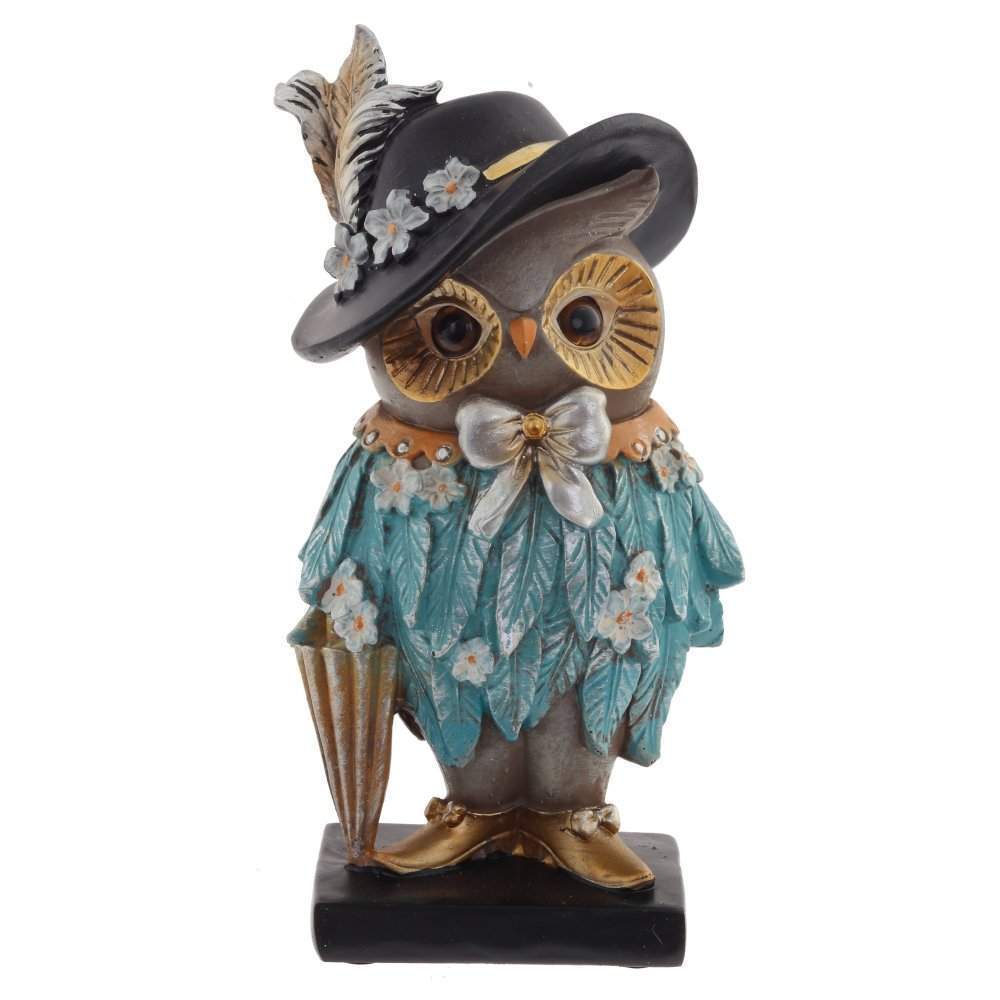 REMECO COLLECTION Фигурка 757034 Сова L12 W10 H22см