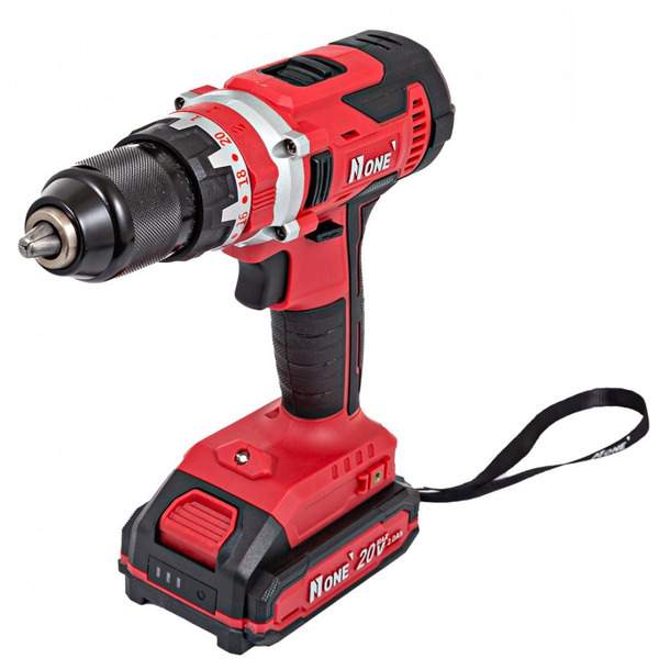 Шуруповерт NUMBER ONE CDI 20/2.0-SPRO бесщ. метал.патрон, кейс