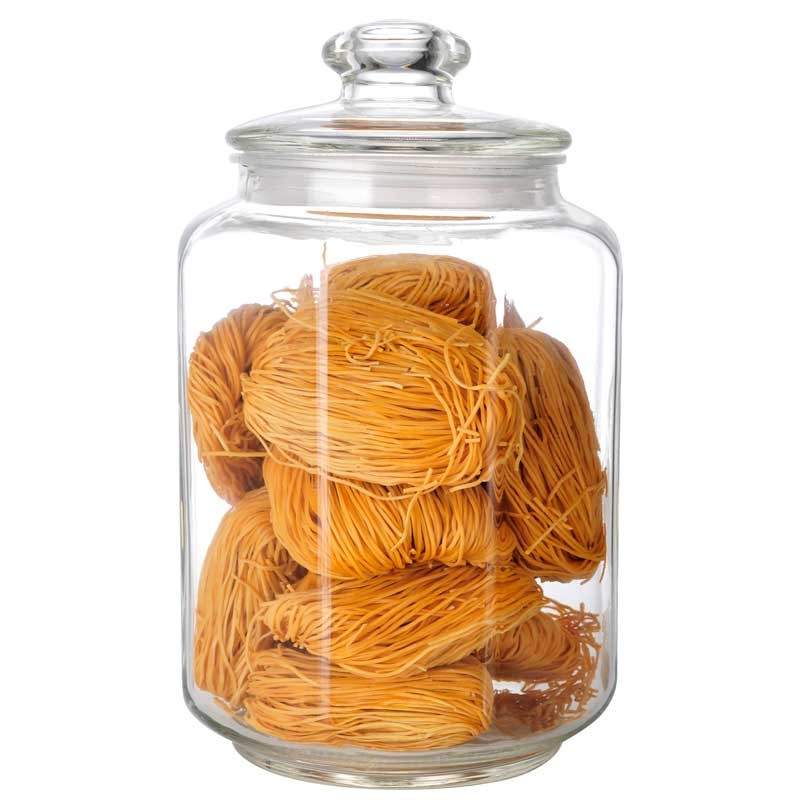 MALLONY Банка 3605 Lattina д/сыпучих 3л с крышкой, стекло