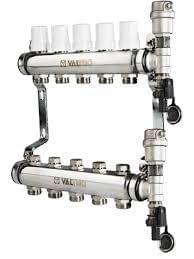 Коллекторн. группа в сборе  1"х 4 вых. нерж.  VTc.588.EMNX.0604