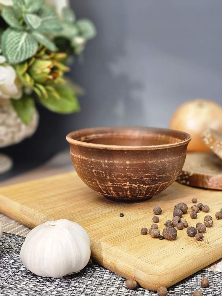 Пиала 250мл красная глина пиал250с