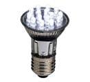 *Лампа JCDR E27 18LED 220V  Жёлтая светодиодная