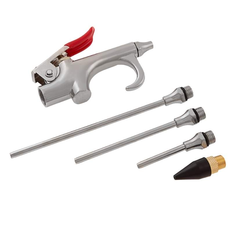 Набор Пистолет Matrix продувочный  пневматический с насадками 4шт 57338