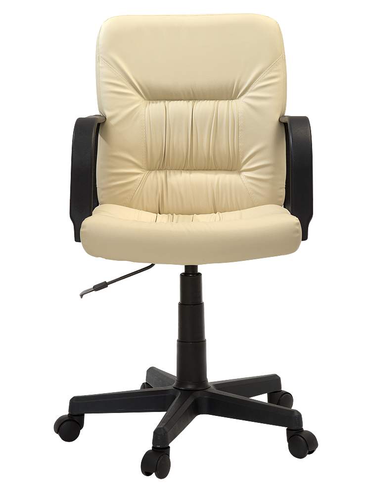 Кресло Чери А (Кожа иск.,DO,№122 (кремовый)пиастра  PL 600 PL  (Max 90 кг)