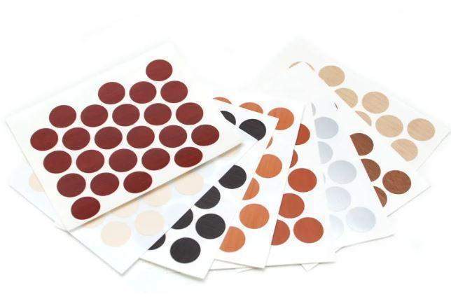 Заглушка самоклеющаяся  d18мм  Egridir mese (дуб беленый)  PC2125