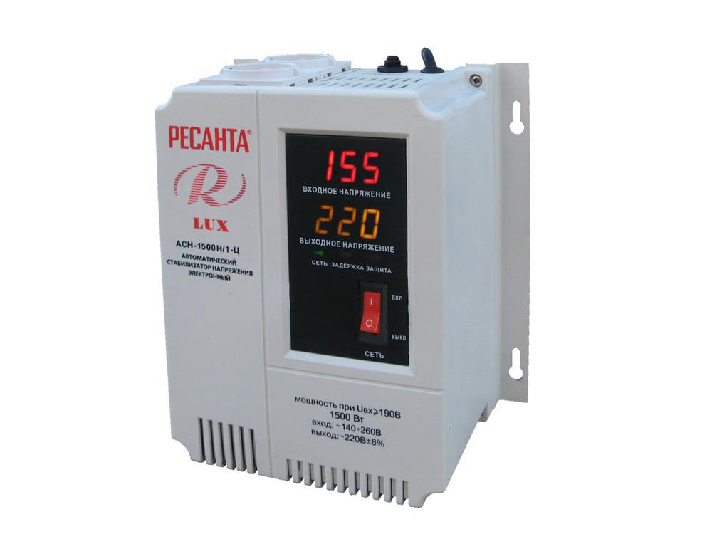 Стабилизатор АСН- 1500Н/1-Ц  Ресанта Люкс