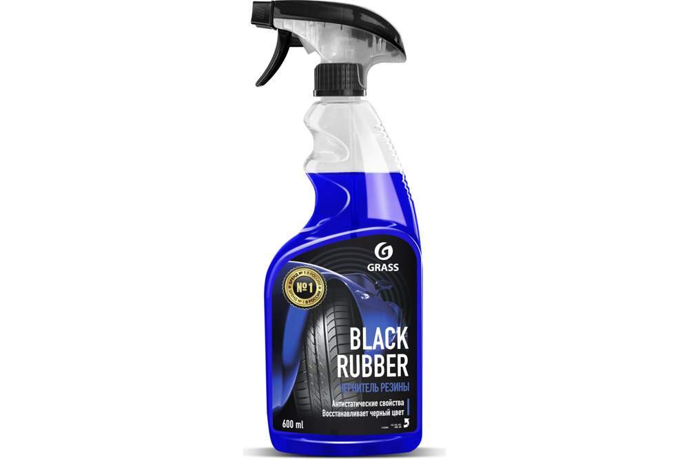 Grass Полироль-чернитель шин  Black Rubber 600мл.  110384