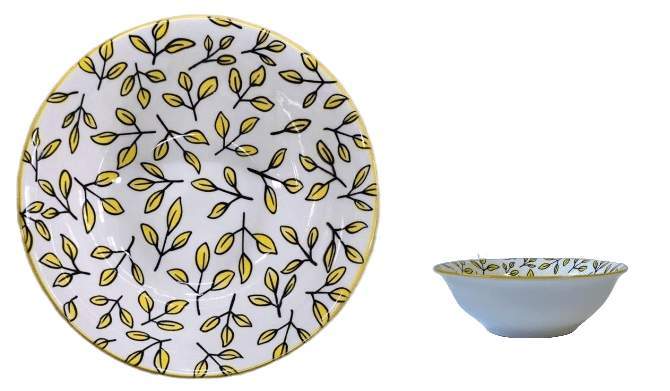 MARIGOLD Листик Салатник 500мл/15см фарфор UG000401