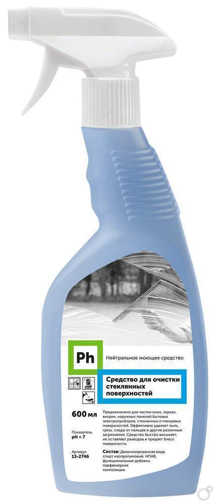 Ph Средство для очистки стеклянных поверх. 600мл. 13-2746