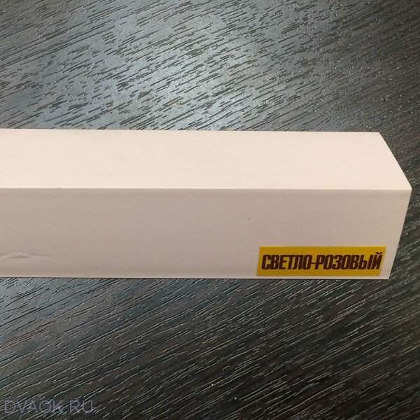 Уголок Идеал  20х20  2,7м  Светло-розовый