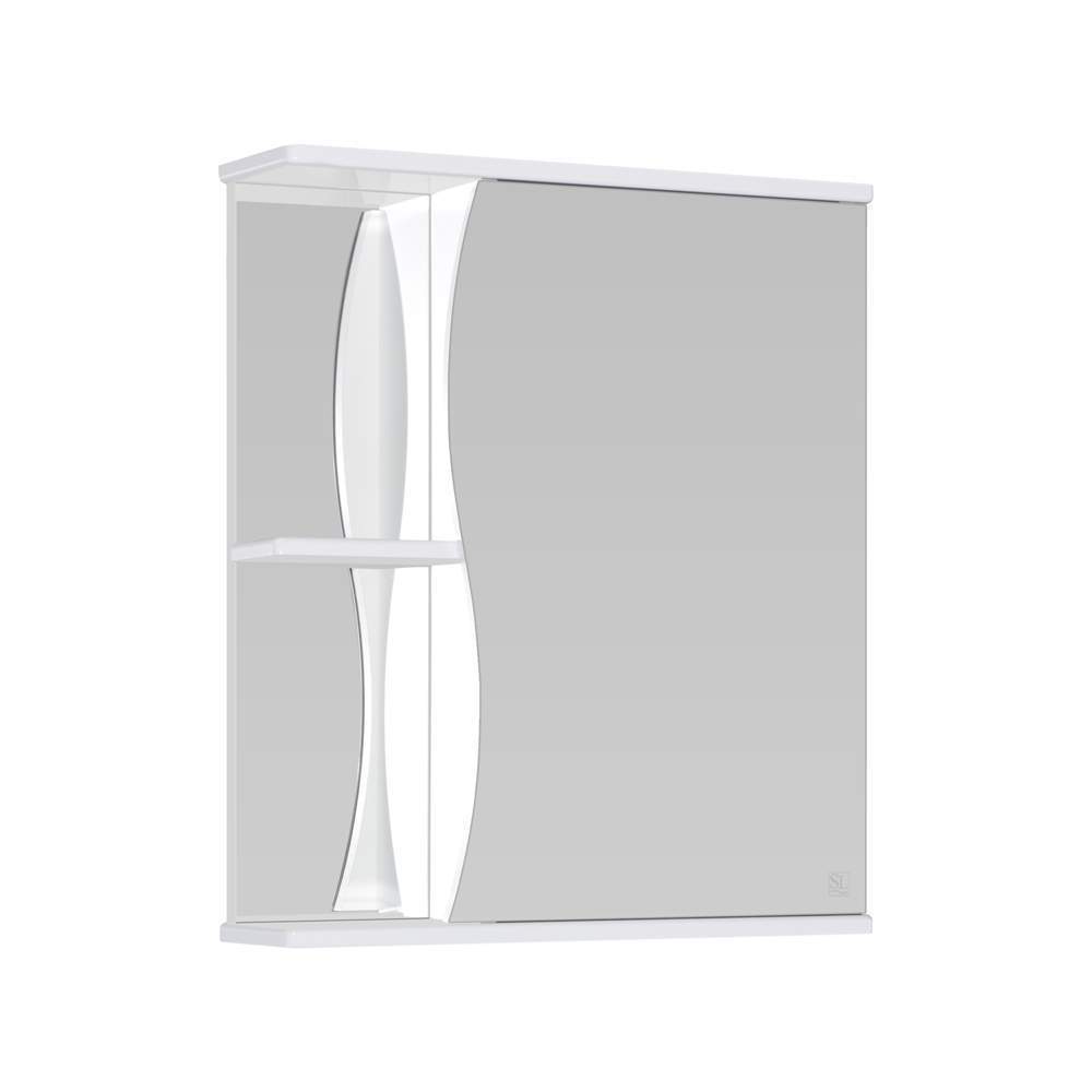 Зеркало-шкаф Волна 600   716*600*154мм 