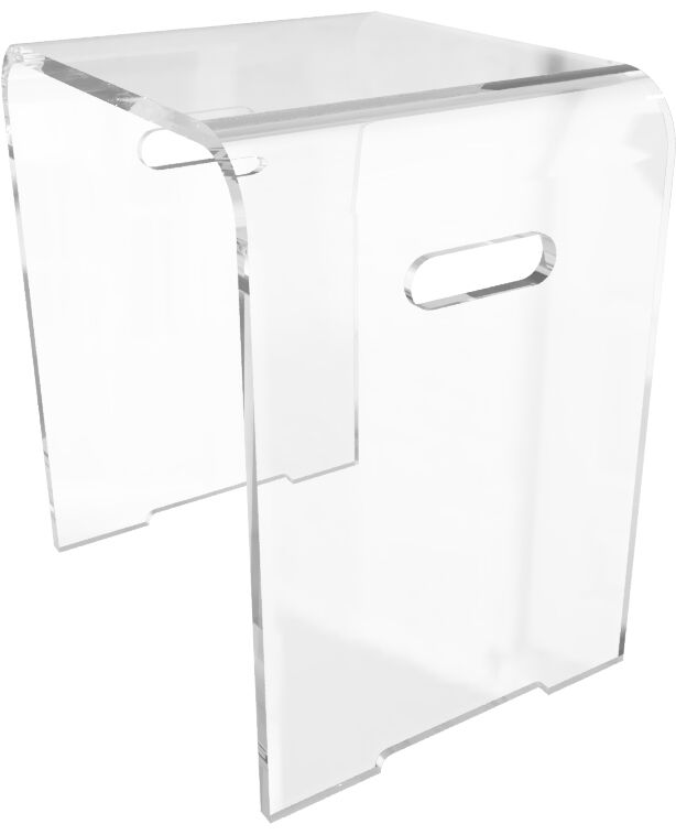 Стульчик д/ванны "Nuvo" прозрачный ТН ВЭД 3922100000