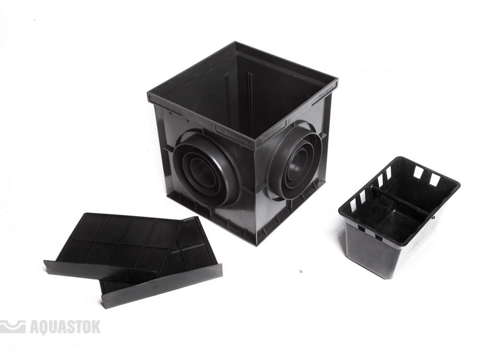 Дождеприемник пластиковый 300х300 (в сборе)