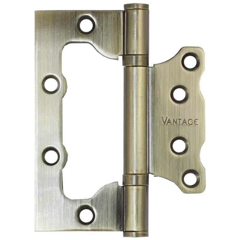Петля 2BB-AB  ант. бронз.  без врезки  Vantage