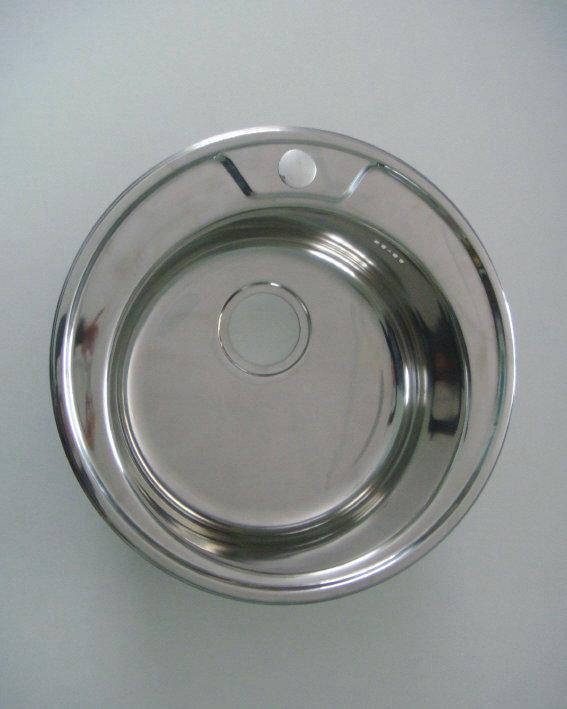 Мойка FABIA  М -49см нерж.сталь  0,8мм глубина 18см  049