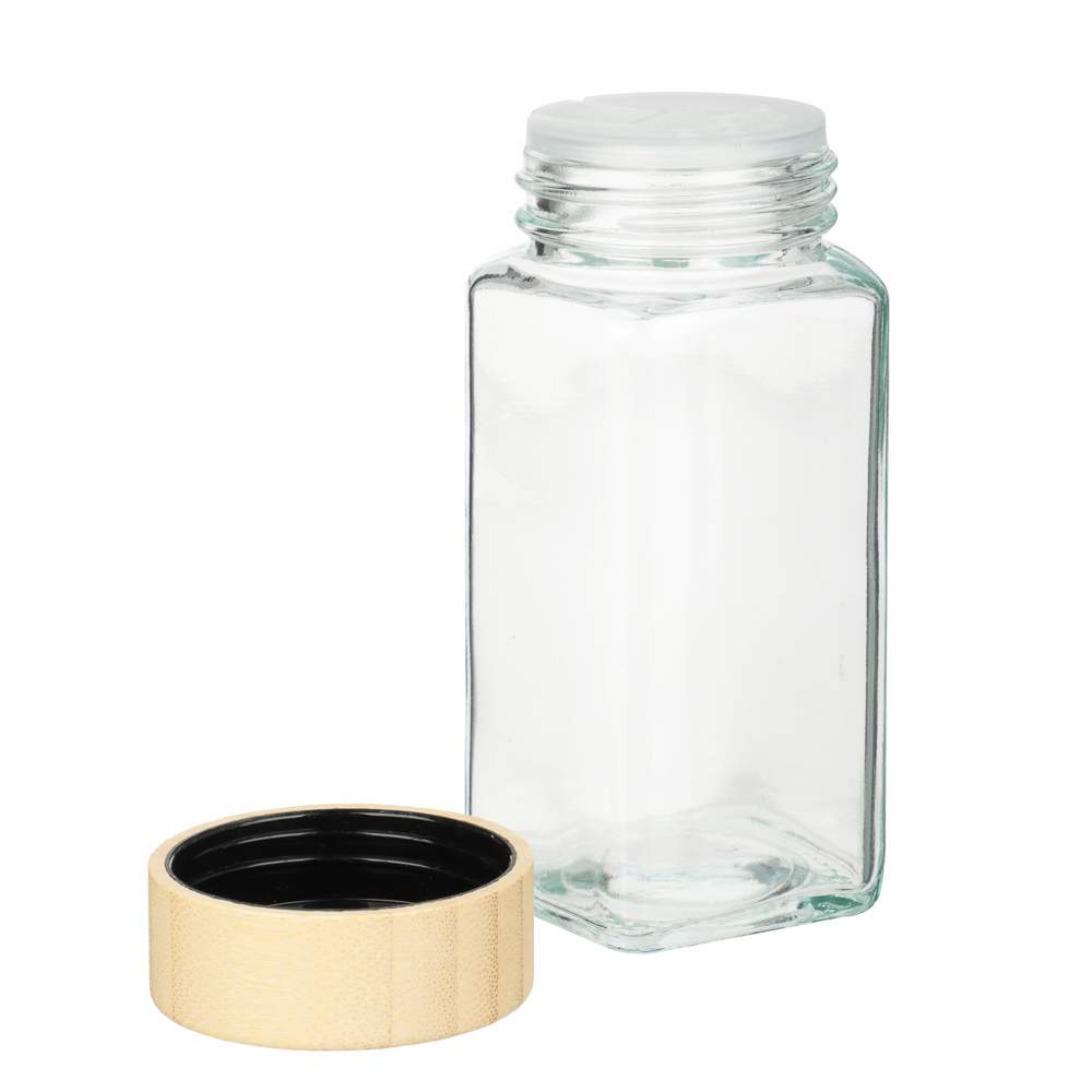 VETTA Набор баночек д/специй 828-329 Эко Вуд 6шт 120мл стекло/бамбук 