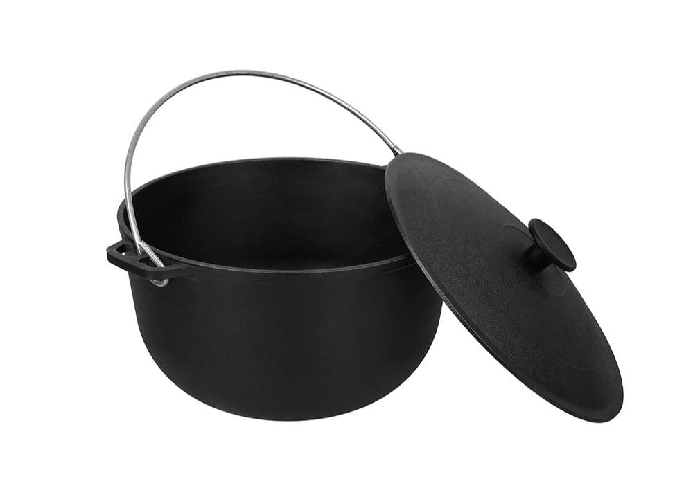 Казан BOYSCOUT чугунный 6л с крышкой  61544