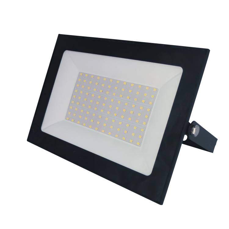Прожектор Uniel  ULF-F21-100W/6500K IP65 200-250В BLACK дневной/свет UL-00007367