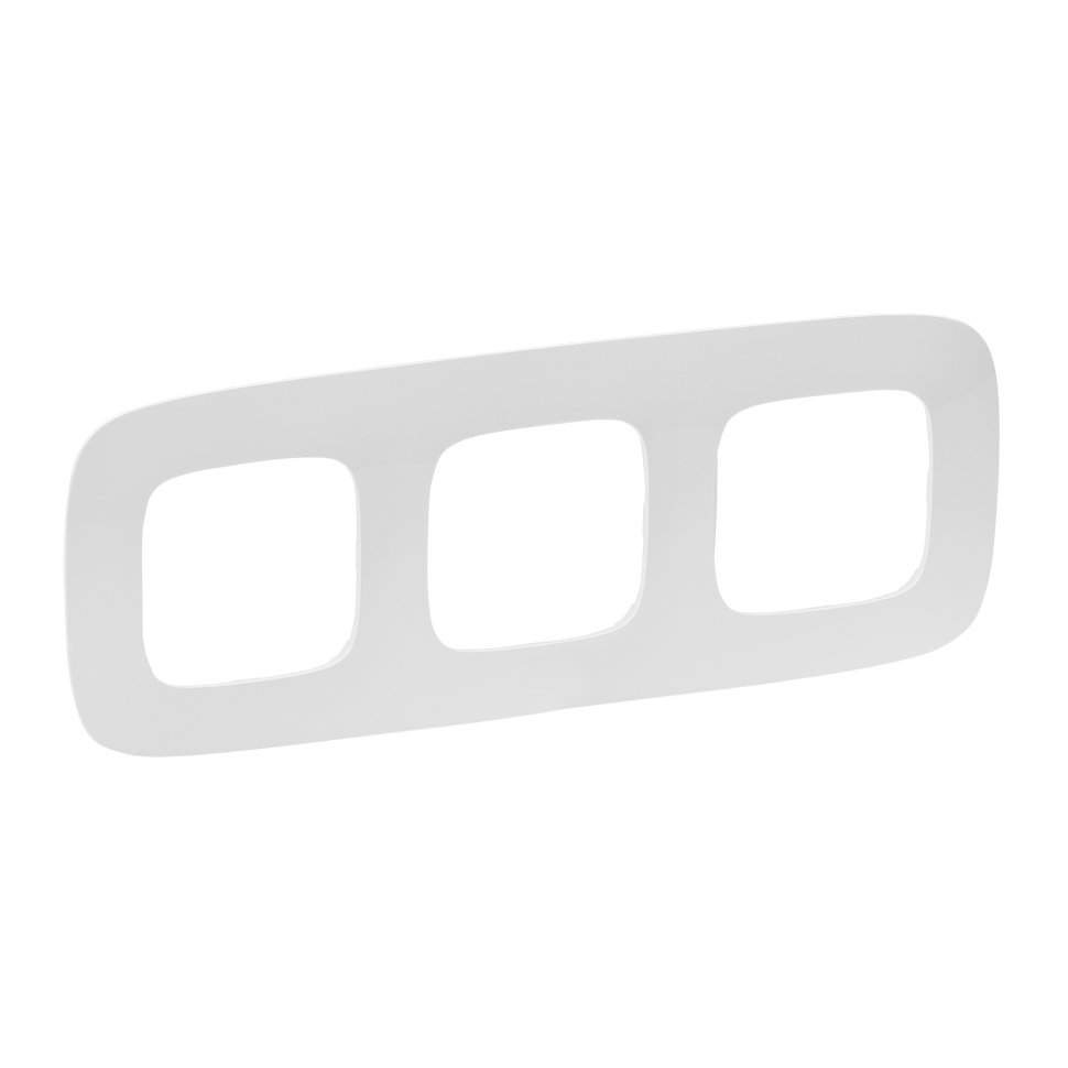 Рамка VALENA ALLURE  Белая  3-ая  754303