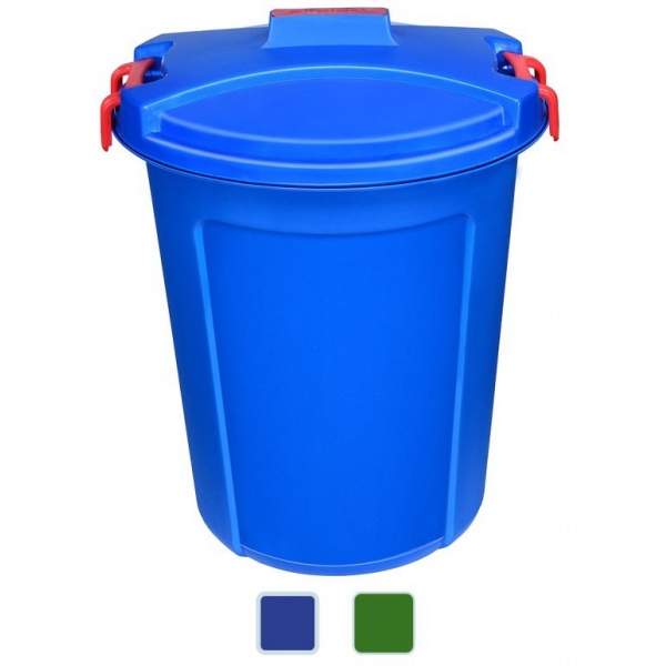 ЭЛЬФПЛАСТ Бак хозяйственный 313 Геркулес 100л синий 600х720мм 