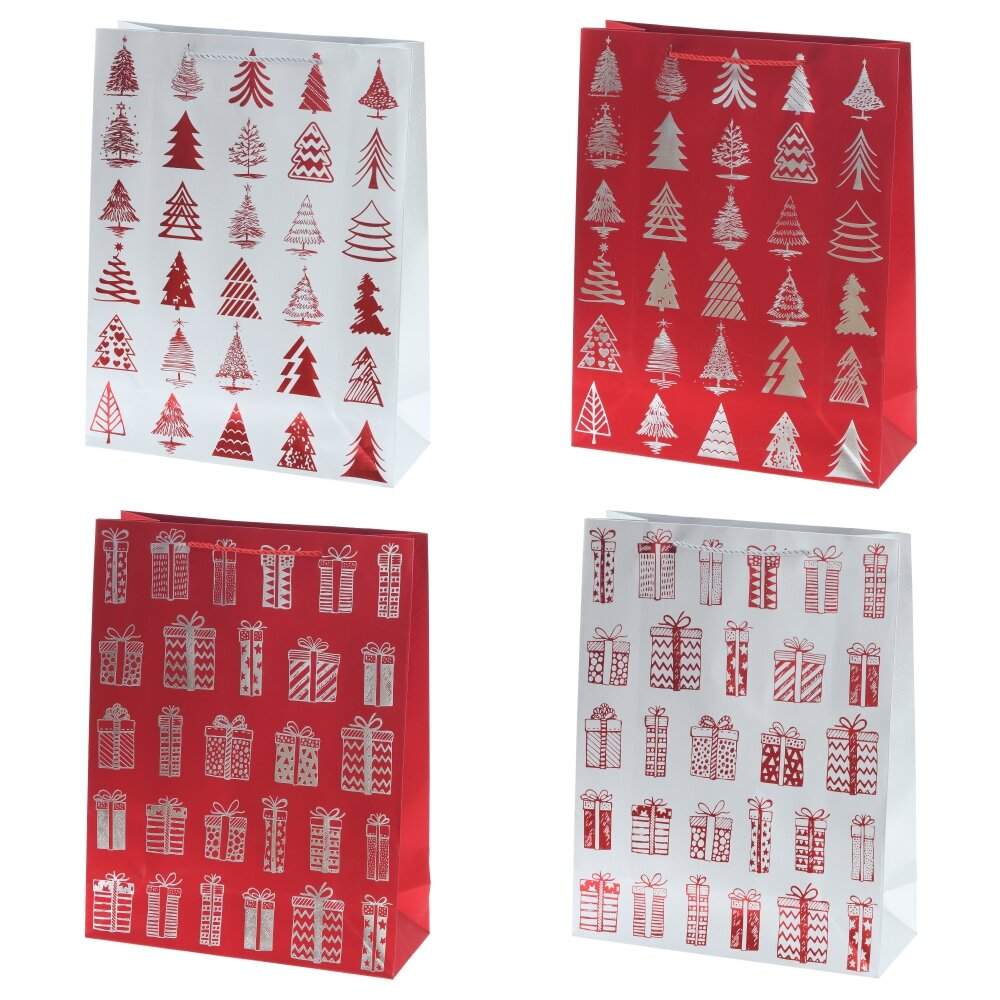 REMECO COLLECTION Пакет подарочный НГ 816961 31х12х40см 4в