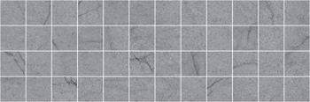 Rock Декор мозаичный серый MM11187 200х600