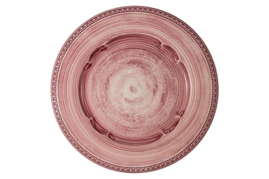 MATCERAMICA Augusta розовый Тарелка обеденная 27см MC-F566200328D1531