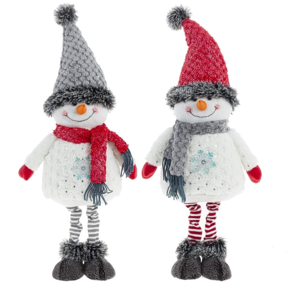 REMECO COLLECTION Изделие декоративное 796072 Снеговик с подсветкой (3хLR44) 22х14х42/61см 2 вида