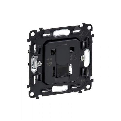 Розетка VALENA Mex IN'MATIC  753070  1-ая комп.  RJ45  кат.5