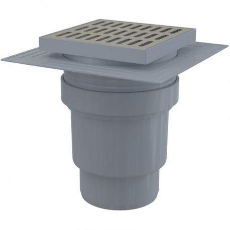 Трап сливной APV13  150х150/110 решетка,нерж.ст.