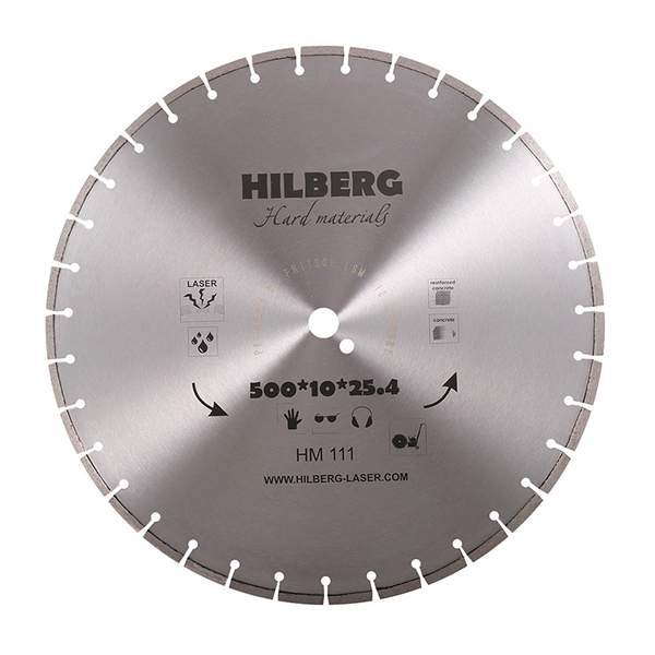 Диск* алм. Лазер 600х10*25.4мм  отрезной Hard Materials Лазер  HM113