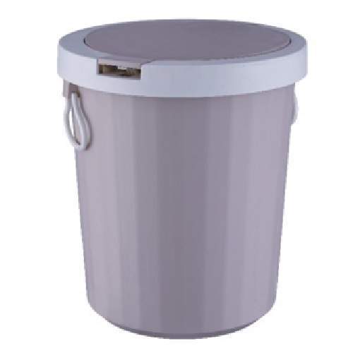 Ведро д/мусора Potato P419-10*  кофейный 10л