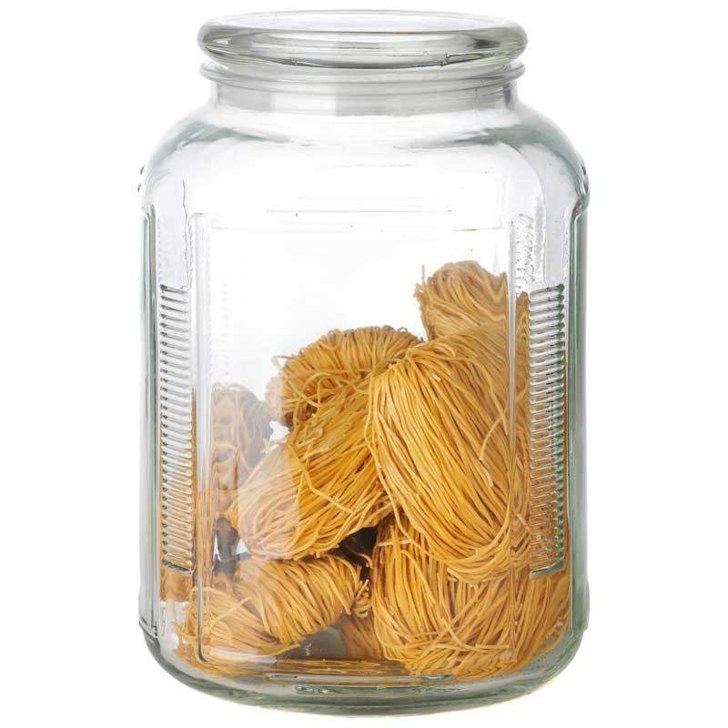 MALLONY Банка 4473 Aria д/сыпучих 3,3л с крышкой, стекло