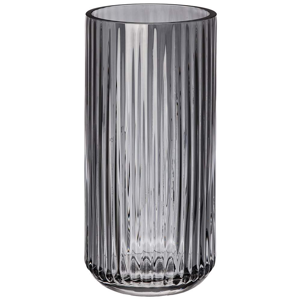 AGNESS Ваза 887-228 Smoky 19,5см