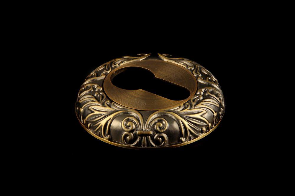 Накладка под цилиндр ET SM AB-7 мат. бронза  Fuaro