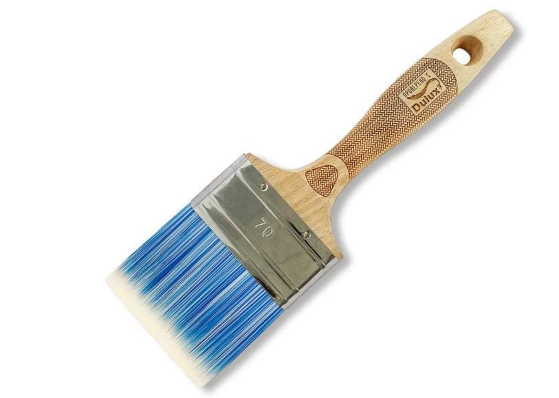 Кисть плоская Handmaler Pro Blue искусст.щетина,бук.ручка, 70мм  1009-70