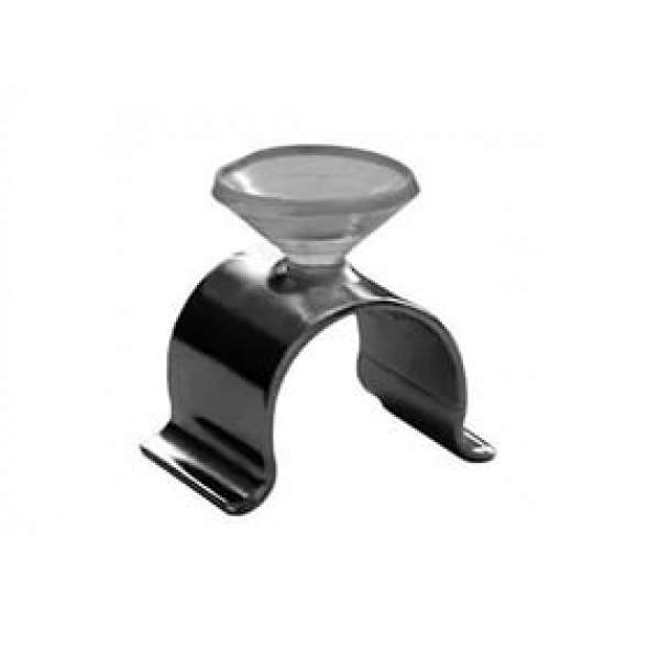 JOKER 38/R-19C Крепление для стекла горизонтальное с присоской мет.