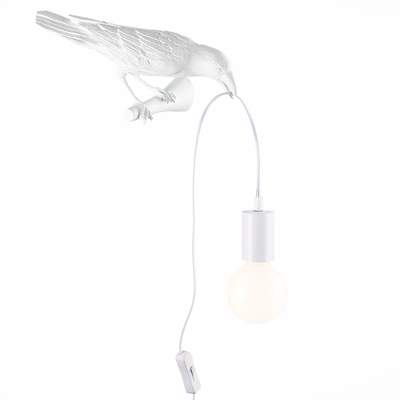 SLE115301-01 Св-к настен. Белый,  Е14 1*40W