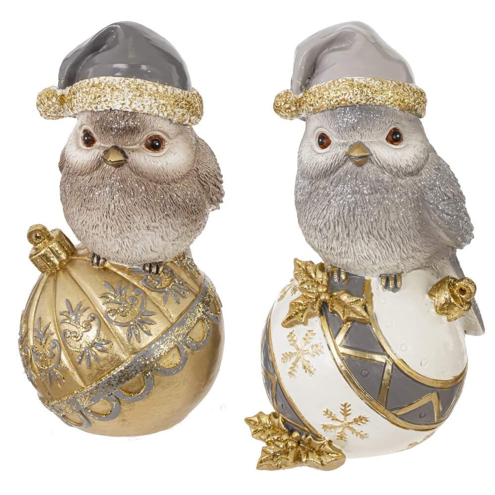 REMECO COLLECTION Фигурка 824105 Птичка 12х9х20см 2 вида (полимер)