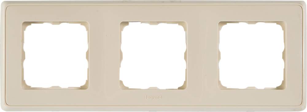 Рамка  CARIVA  3-м сл.к. Leg695981 (DIY уп.)