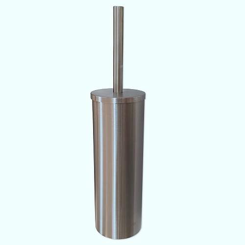 *Ерш д/унитаза напольный круглый  нерж. антиванд.2007