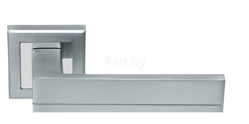 Ручка дверная RAP 22-S SC/CP мат.хром/хром RUCETTI