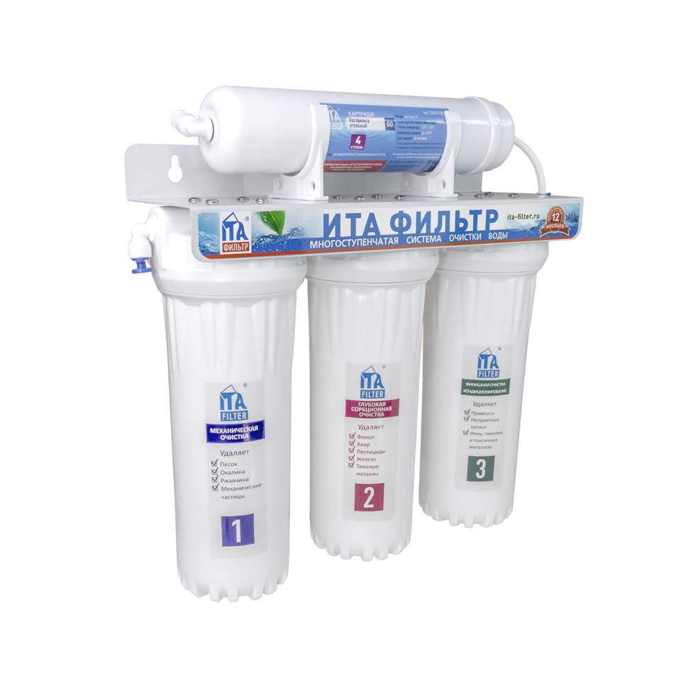 Питьевая система ITA  F10411  Онега-4ст-Антибактериальный