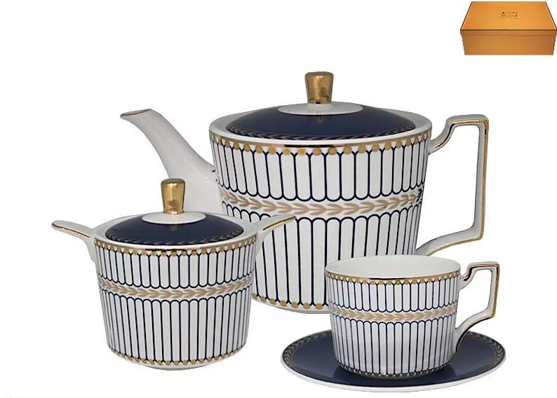 LENARDI Сервиз чайный 244-014 16пр/6перс 250мл