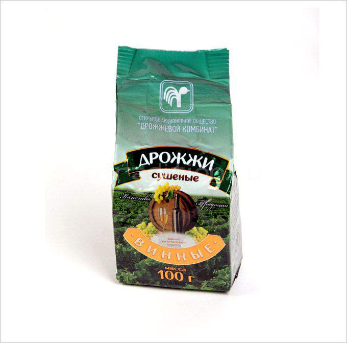 Дрожжи сушеные Винные 100гр 01527/DKD299