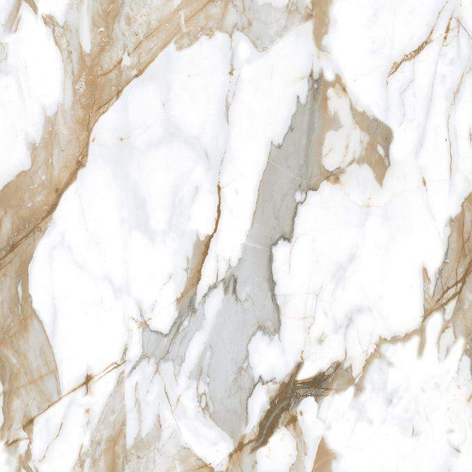 Calacatta Fairy Gold Керамогранит бежевый 600х600 Полированный