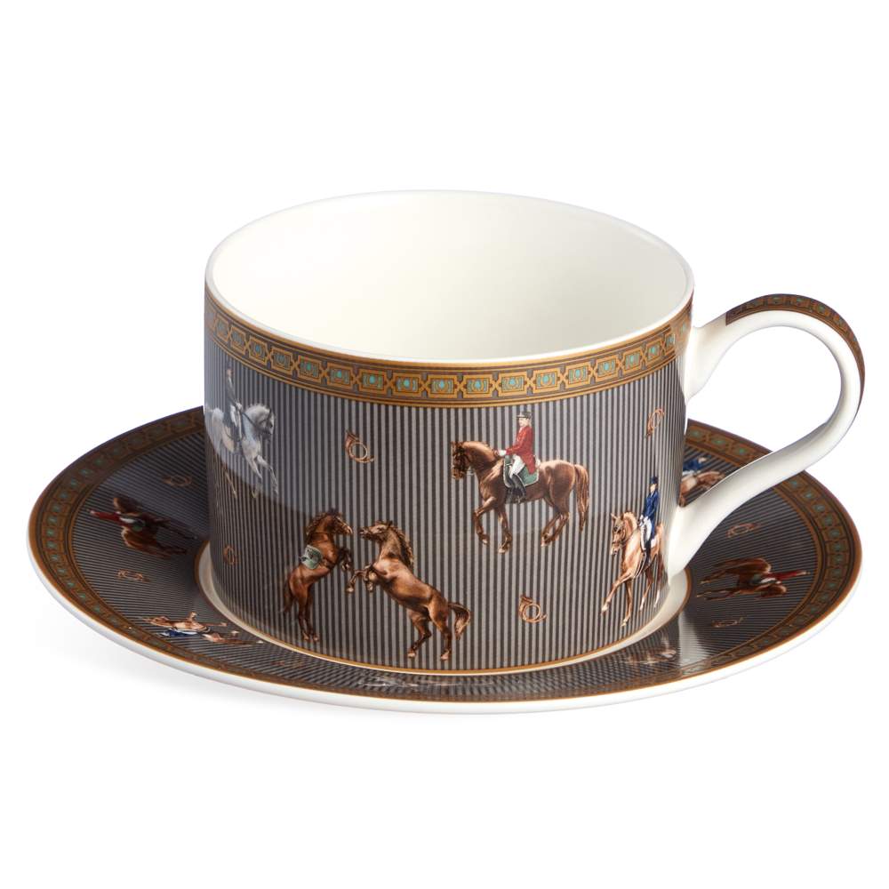 LEFARD Набор чайный 590-717 2пр/1пер 300мл Horse Club