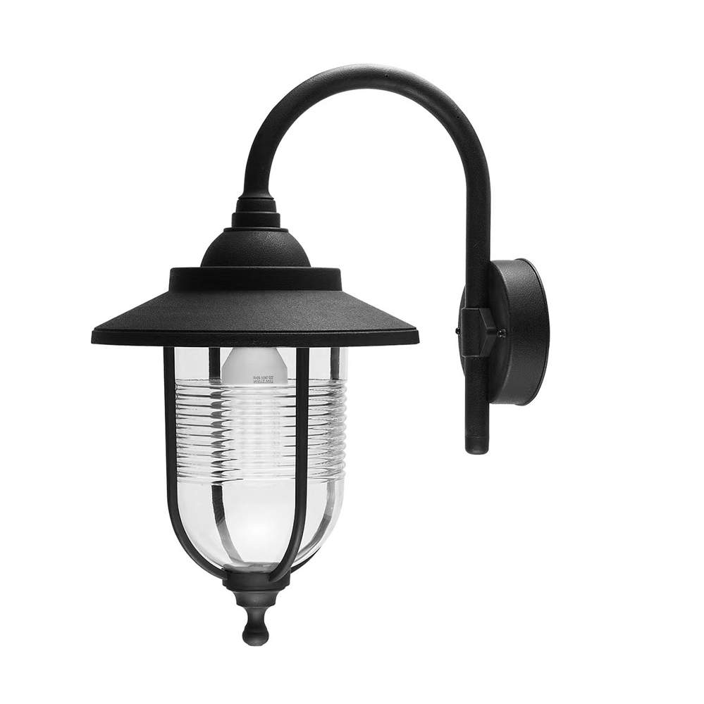 30010W/01 Св-к настен. Escada E27*100W IP44 Black